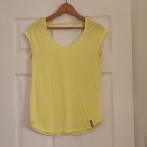 Yellow Workout Top
